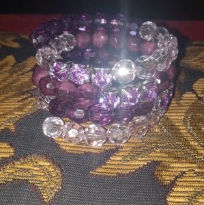 Purple Gem Bracelet